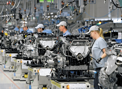 La producción industrial en serie aparece en el siglo XVIII.