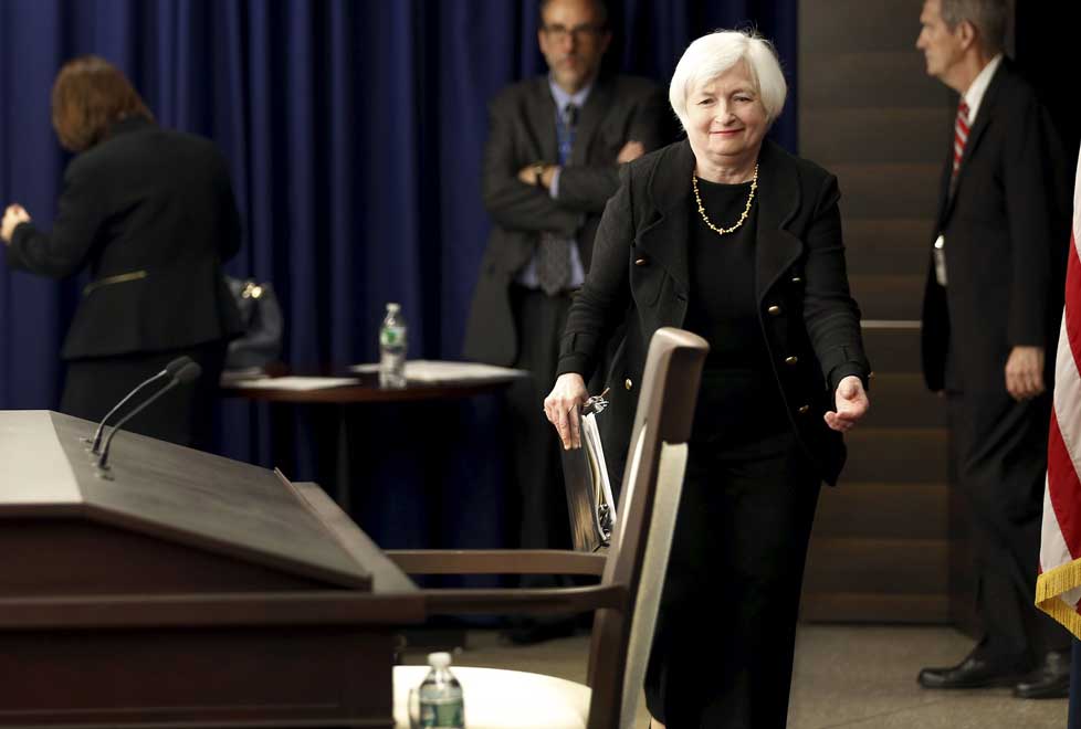 Yellen habló sobre la debilidad de los mercados emergentes y el día siguiente de su discurso los mercados de valores se sacudieron.  