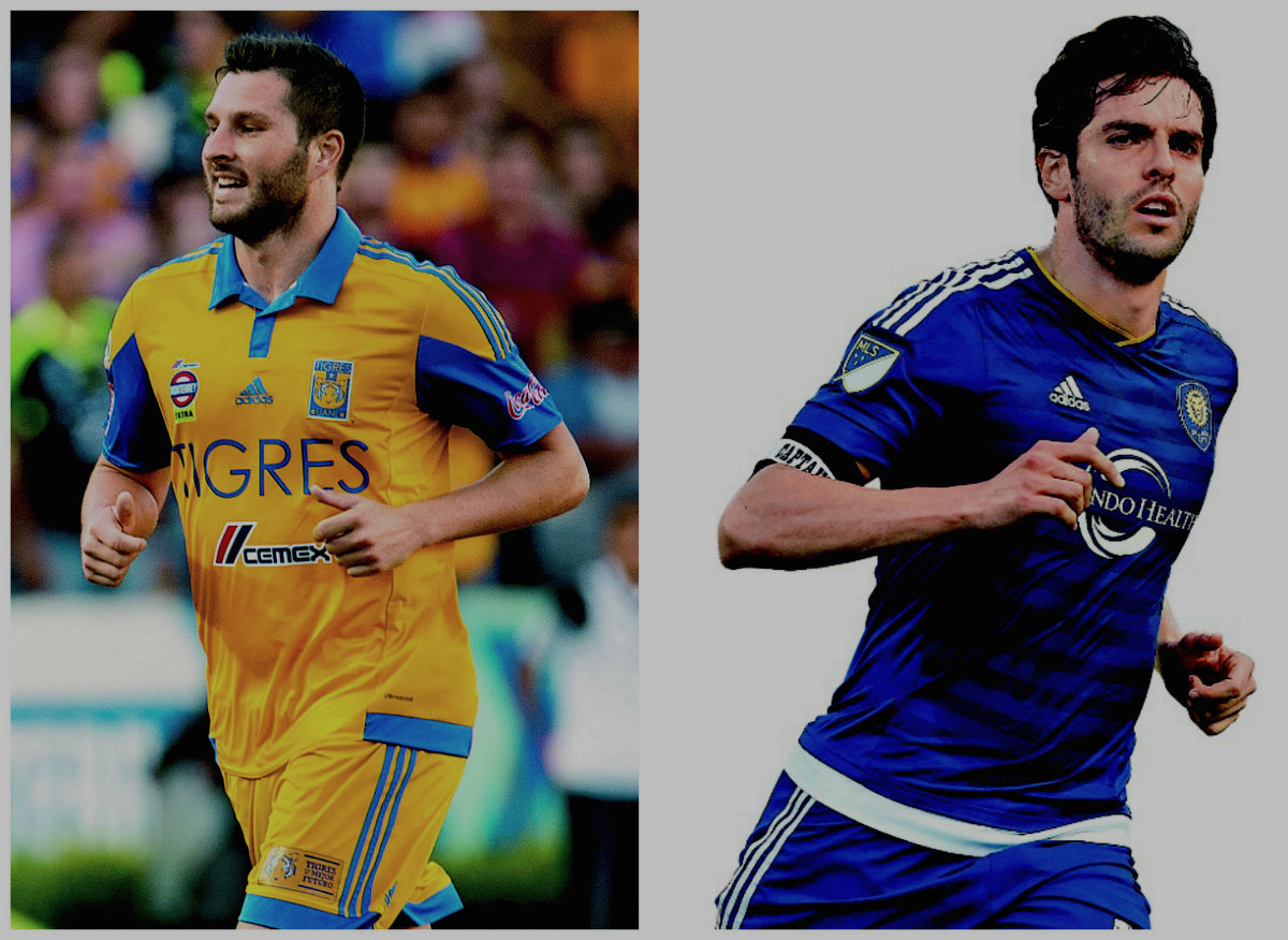 André-Pierre Gignac y Kaká