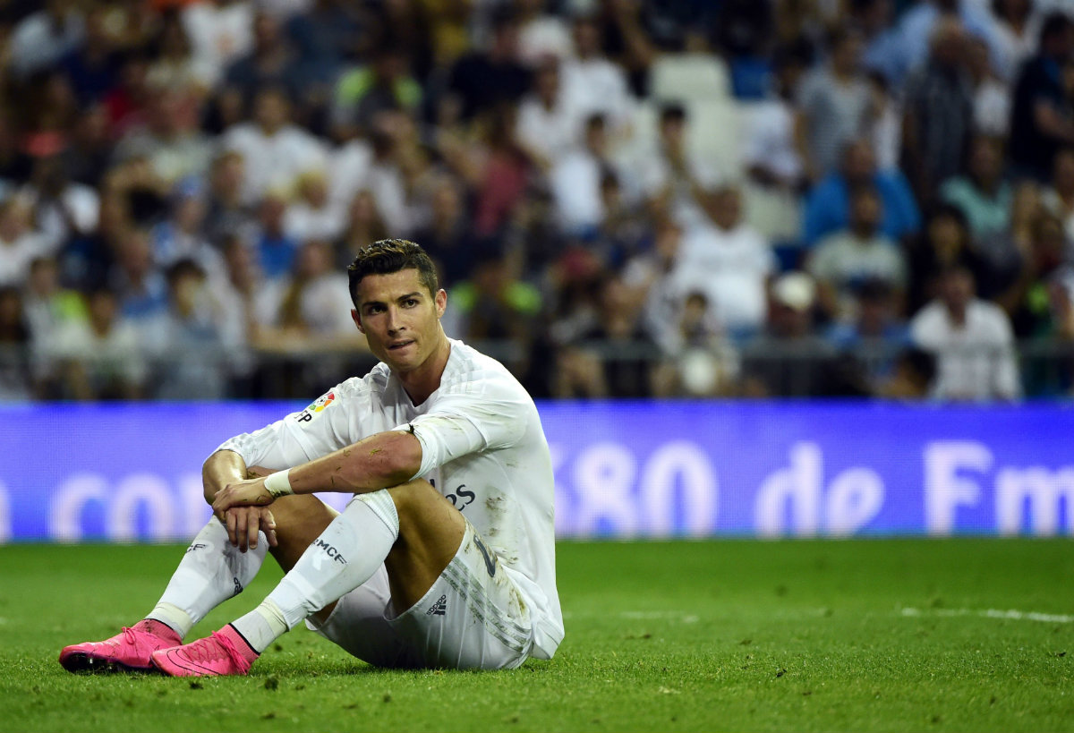 Cristiano Ronaldo no apareció en el Bernabéu contra Málaga 