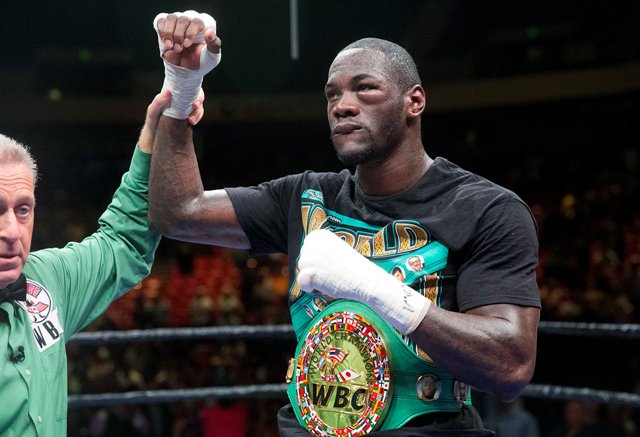 Deontay Wilder se llevó la victoria en Alabama 