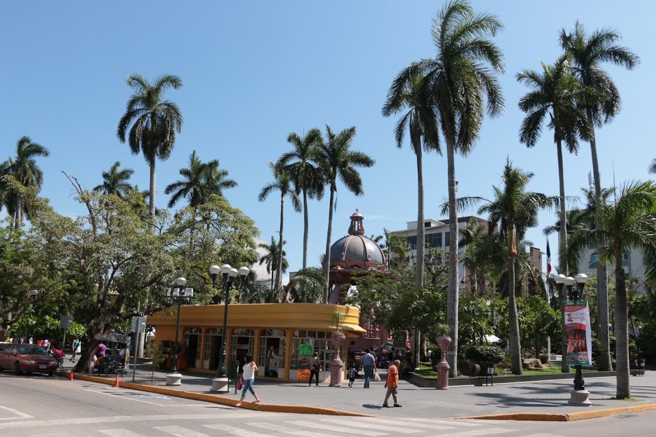 Plaza de Armas en Tampico.