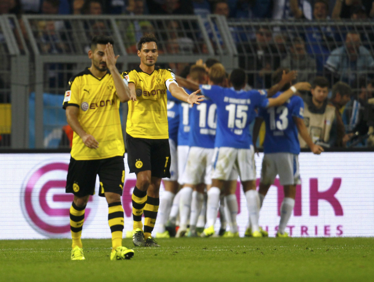 Empate 2-2 entre Dortmund y el Darmstadt