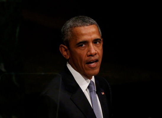 El presidente estadunidense Barack Obama en su intervención ante la Asamblea General de la ONU.
