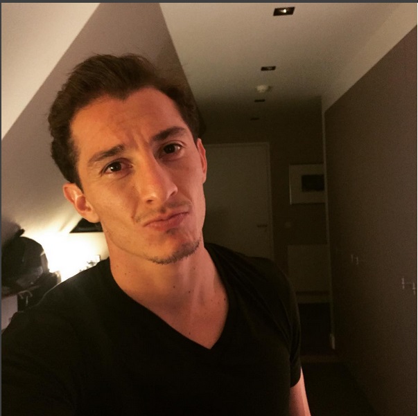 Andrés Guardado con su nuevo corte
