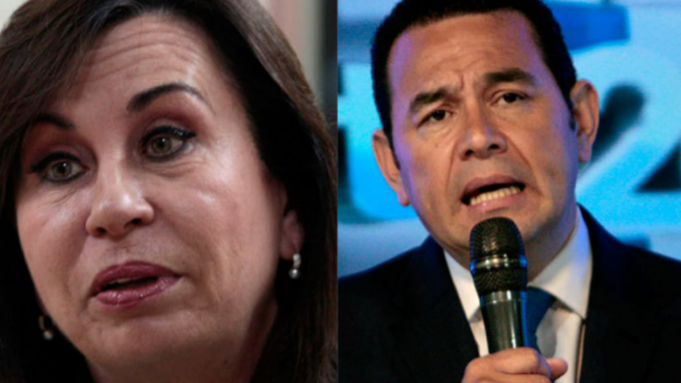 La ex primera dama Sandra Torres, socialdemócrata, y Jimmy Morales, derechista, disputarán la presidencia de Guatemala el 25 de octubre