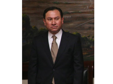 Fernando Gutiérrez Moreno, secretario de Desarrollo Sustentable, asistió a la sesión del último informe de gobierno del alcalde de Santa Catarina.