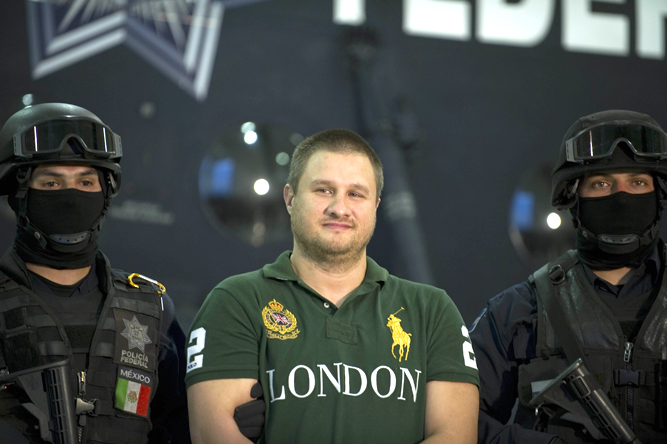 Édgar Valdez Villarreal, 'La Barbie', fue capturado el 30 de agosto de 2010 por elementos de la Policía Federal.