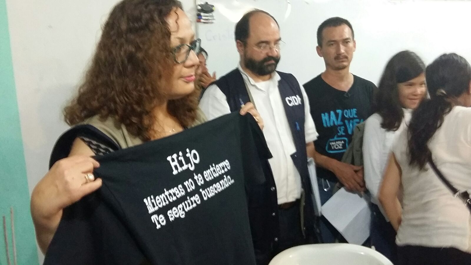 Integrantes de la CIDH se reunieron con familiares de "Los otros desaparecidos".