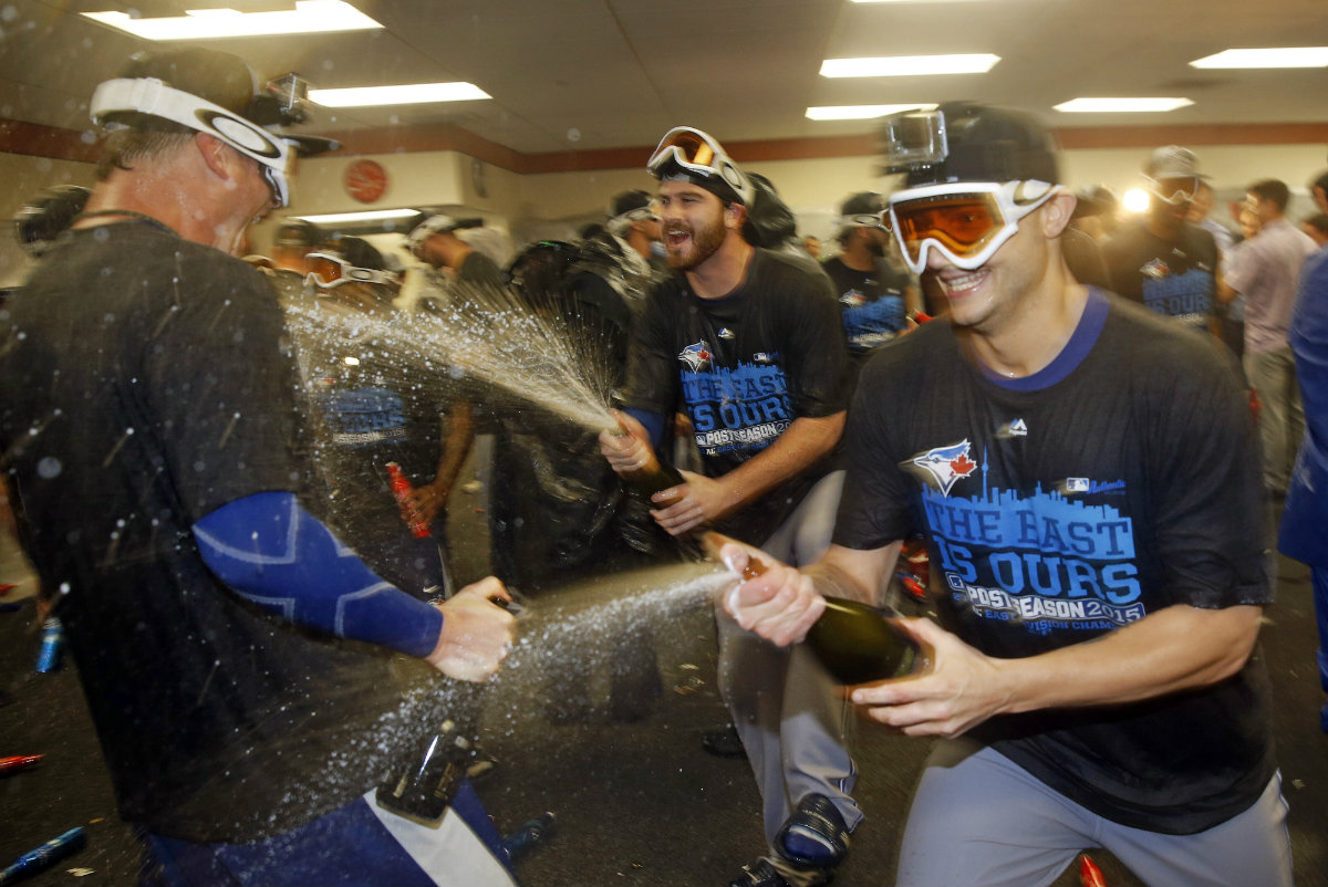 Toronto Blue Jays así festejó su corona 