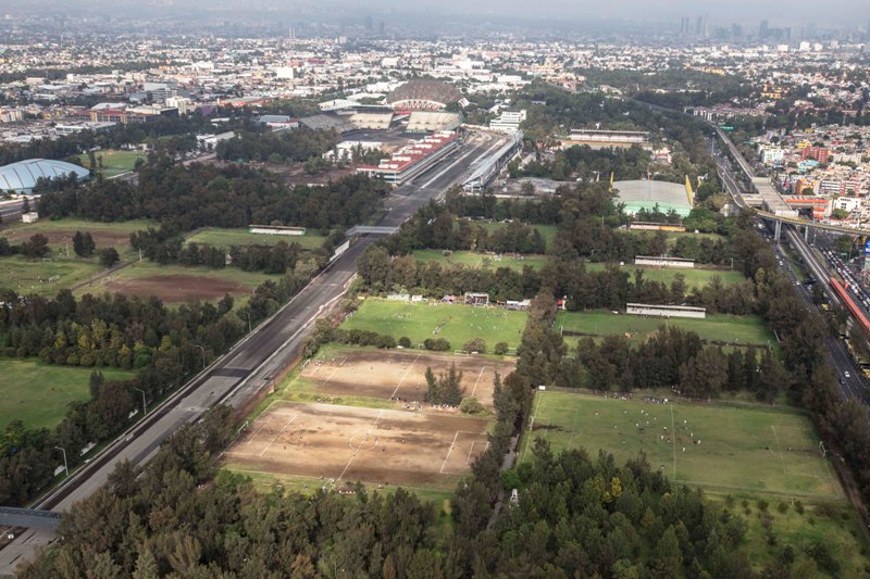 Vista Autódromo Hermanos Rodríguez 