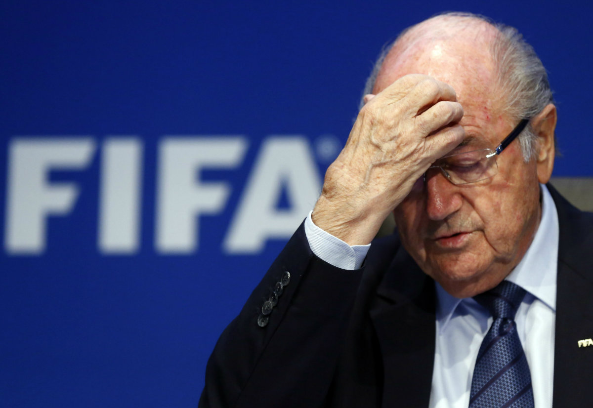Joseph Blatter, presidente de FIFA