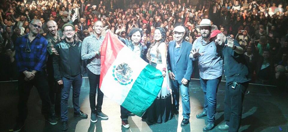  Lila Downs en el teatro Apollo de Nueva York. 