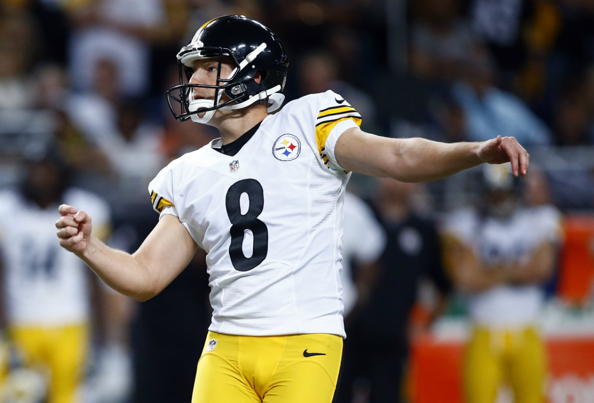 Despiden a Josh Scobee de los Steelers