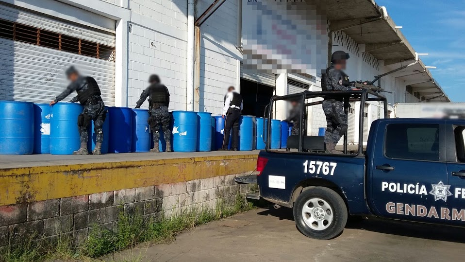 Elementos de la Gendarmería realizaron el decomiso.
