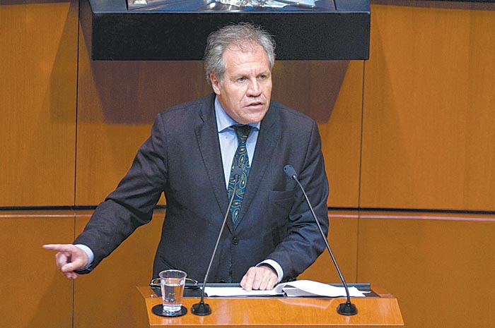 El secretario general de la Organización de Estados Americanos, el uruguayo Luis Almagro. 