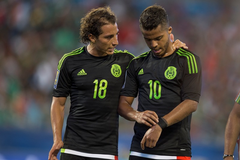 Giovani y Guardado en la Copa Oro 