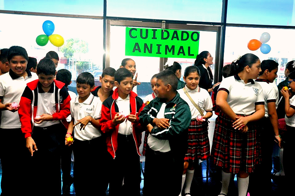 En la Presidencia Municipal se llevó a cabo el taller denominado "Mis Amigos los Animales", al cual se convocaron a grupos de niños de diferentes plan