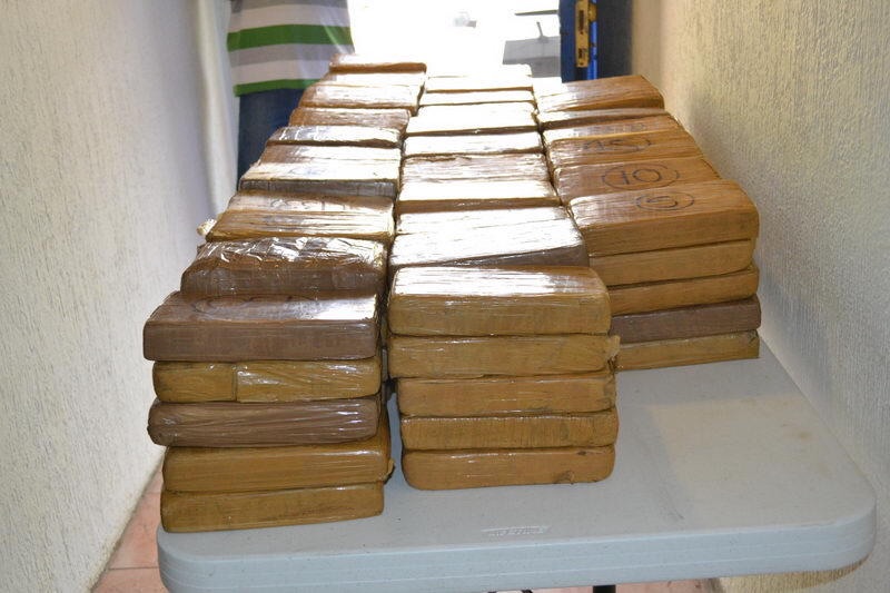 La droga iba ser introducida a México por Chiapas. 