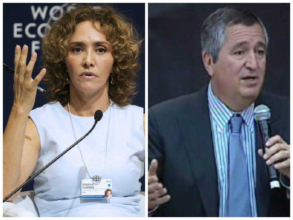 Angélica Fuentes y Jorge Vergara 