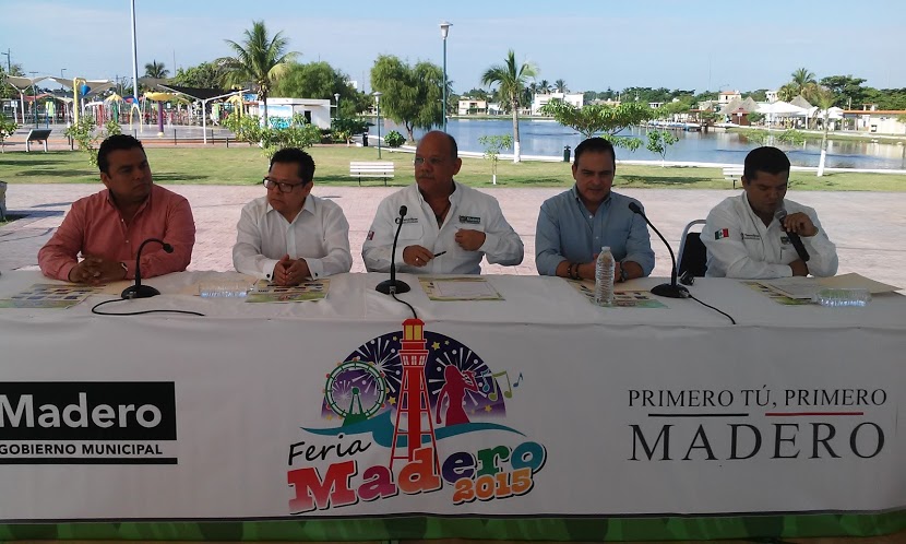 Dan a conocer quienes se presentarán en la feria de Madero.