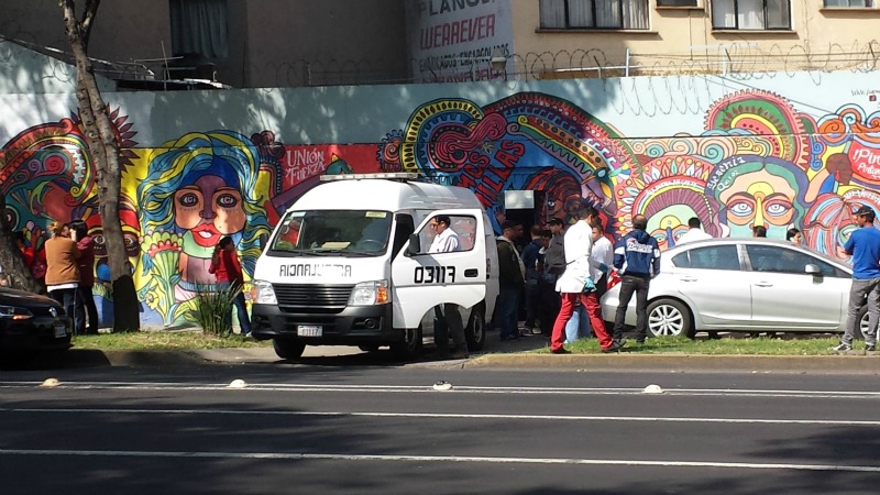 Al lugar llegaron elementos de la Secretaría de Seguridad Pública para acordonar la zona y el Ministerio Público para realizar las diligencias corresp