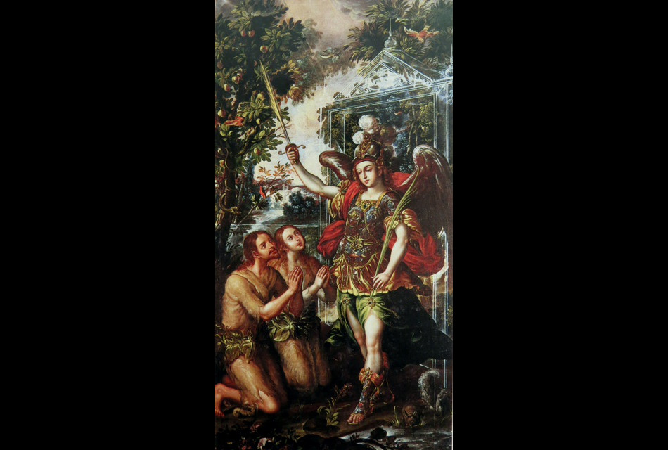 "Expulsión del Paraíso", de Juan Correa.
