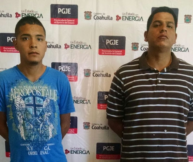 Francisco Javier López Ávila de 22 años de edad y Jorge García Soto de 23.