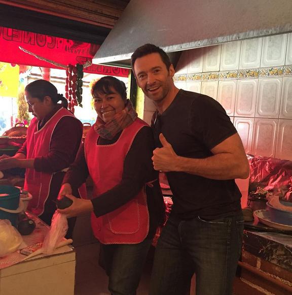 Hugh Jackman compartió esta imagen en su cuenta de Instagram.