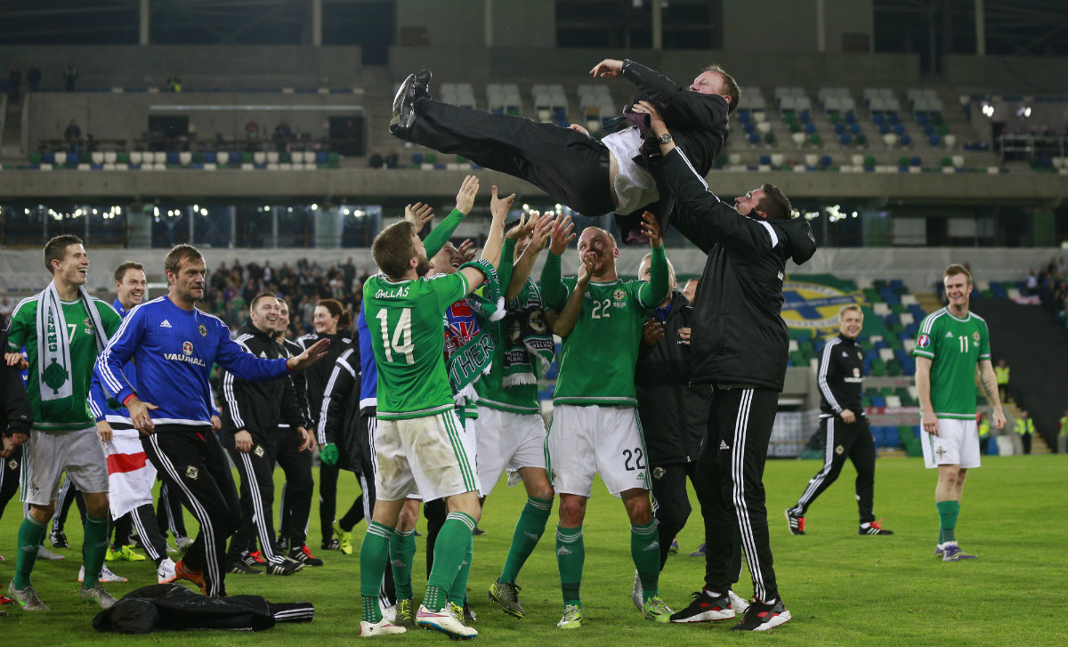Irlanda del Norte festejó su primera vez en una Euro