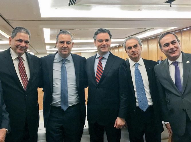 Aurelio Nuño se reunió en privado con integrantes del Consejo Coordinador Empresarial.