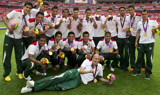 El Tri, con la medalla olímpica en los Juegos de Londres 2012