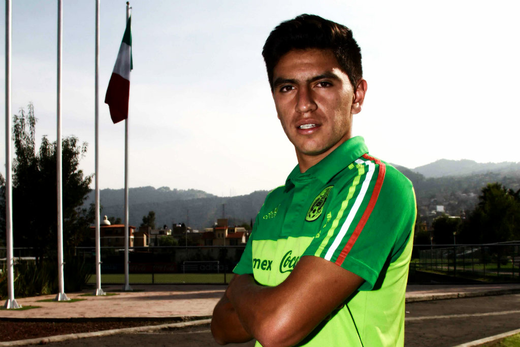 Francisco Venegas, jugador de la selección Sub-17
