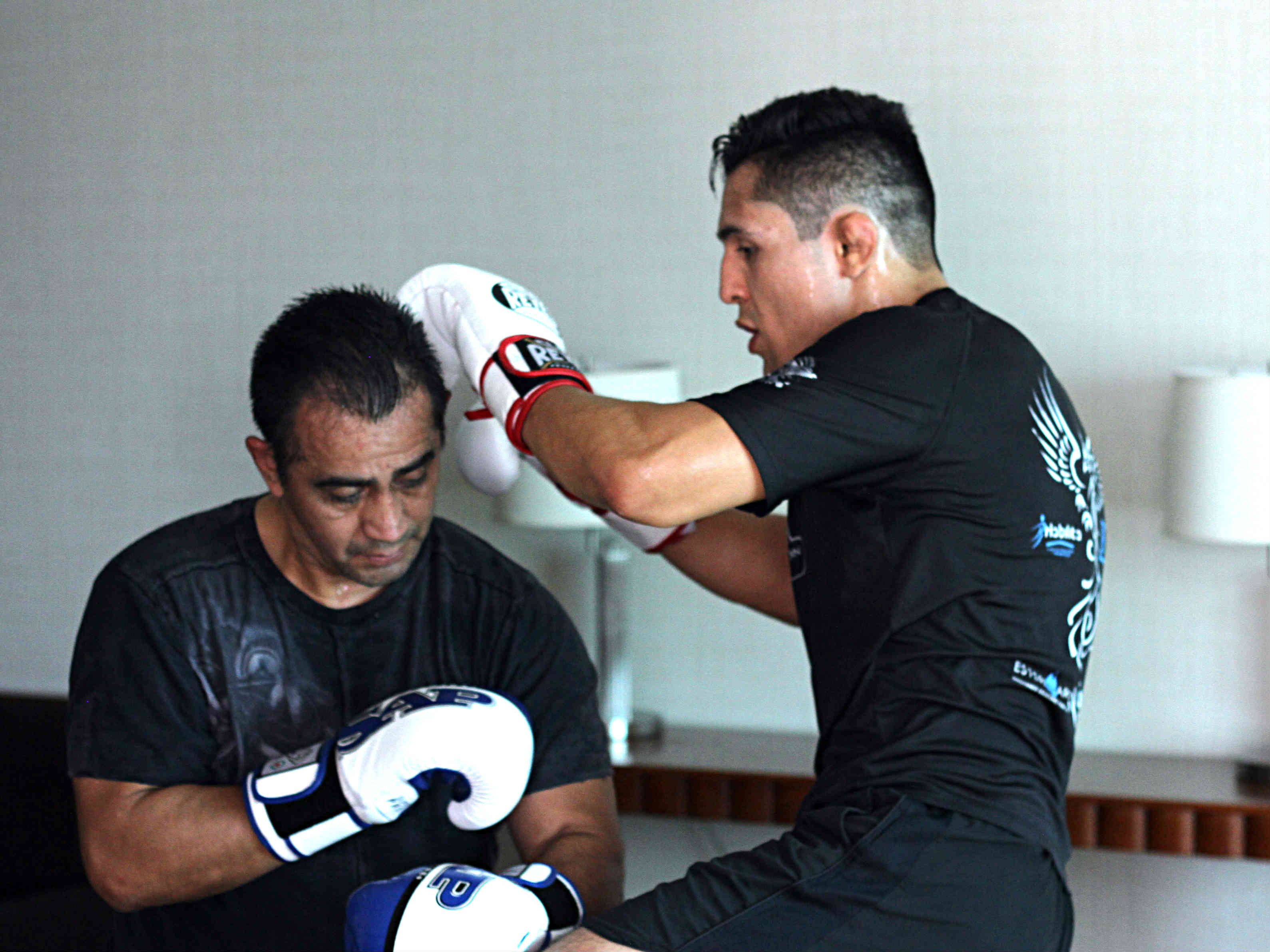 'Goyito' entrenando en Houston