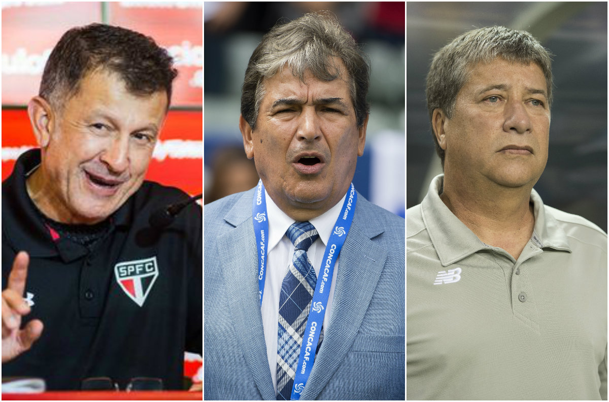 Osorio, Pinto y Darío Gómez, técnicos mexicanos 