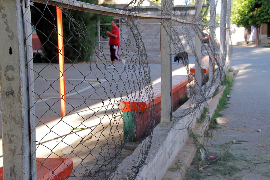 Plaza Altamirano de la colonia Primero de Mayo de Torreón.