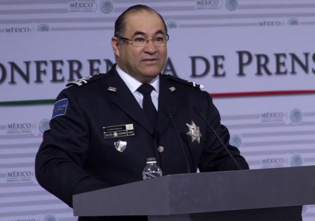 Enrique Galindo, comisionado general de la Policía Federal.