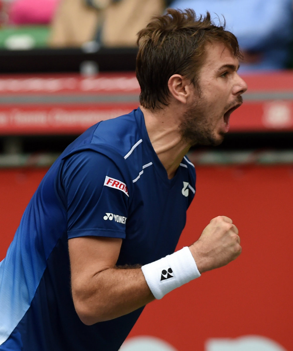 Stan Wawrinka en el Abierto de Tokio 
