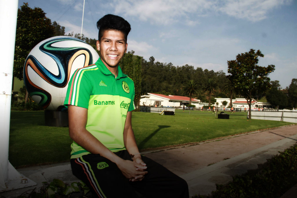 Abraham Romero, portero de la selección mexicana Sub-17