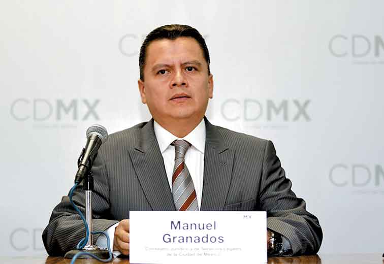 Manuel Granados, consejero jurídico del gobierno capitalino.