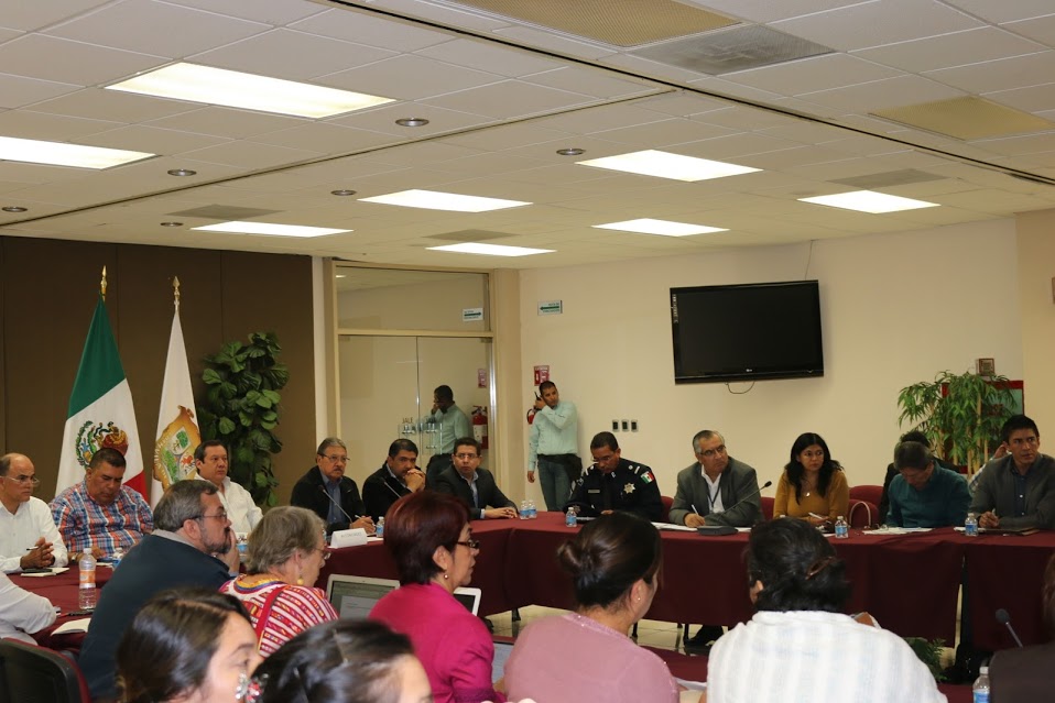 Participó en la reunión la Secretaría de la Defensa Nacional, Policía Federal, Estatal, así como del Grupo de Comité Internacional de la Cruz Roja, De