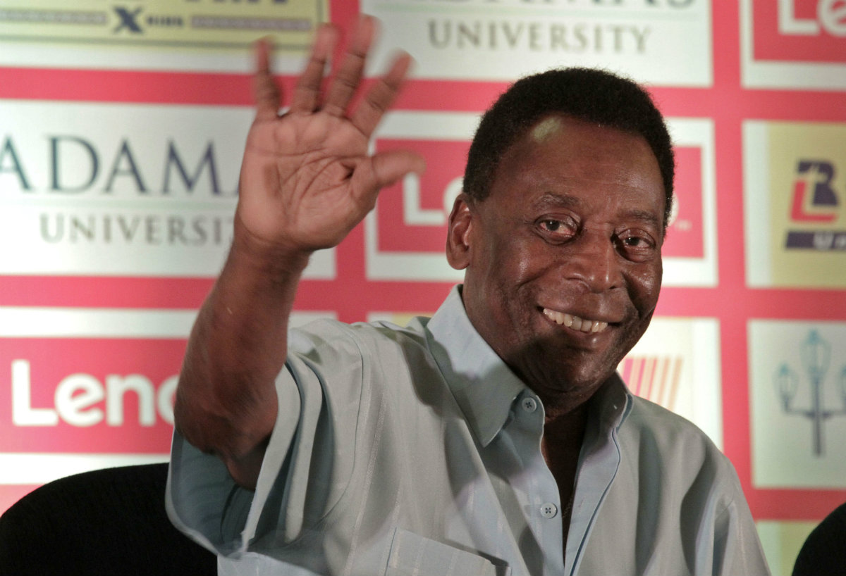 Pelé en conferencia 