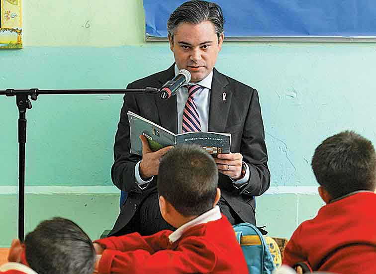 El secretario de Educación, Aurelio Nuño.