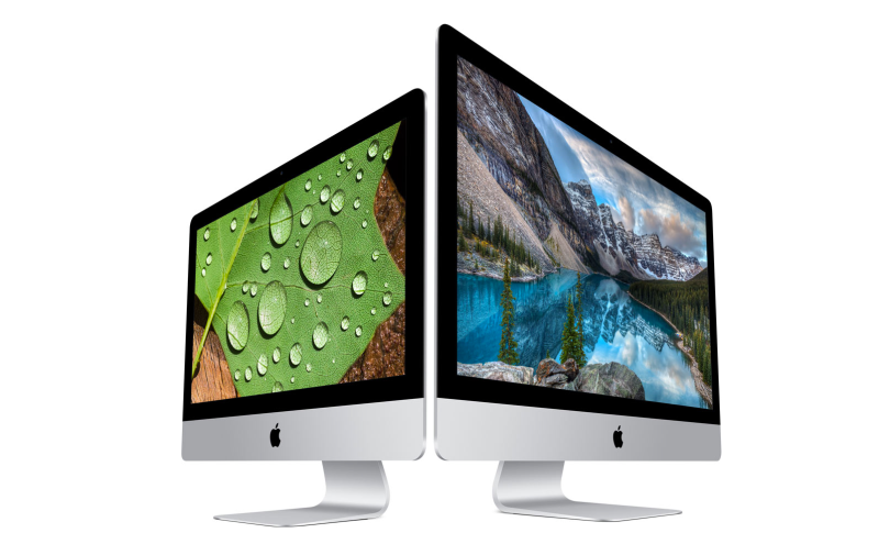Las nuevas iMacs tienen un display de 4K y 5K.