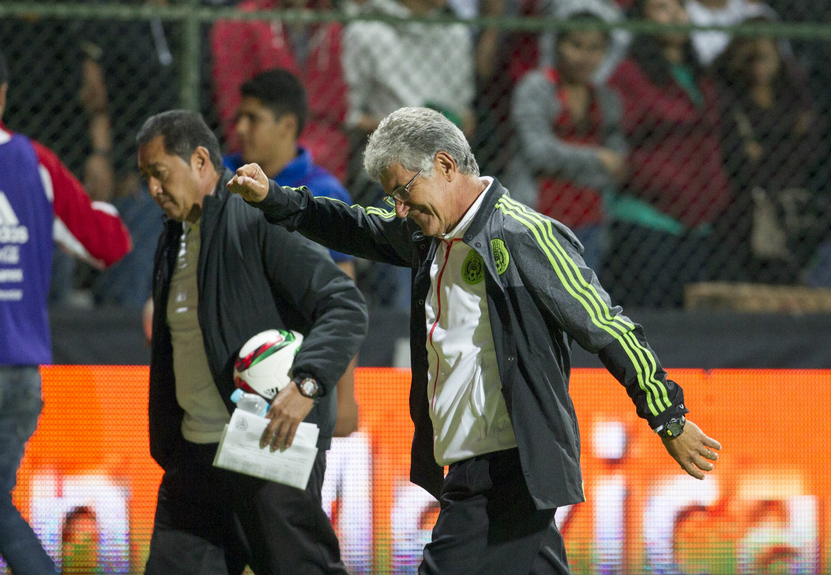 Ferretti al terminar el encuentro contra Panamá 