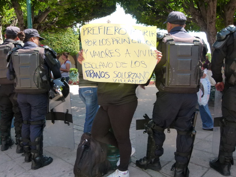 Los Solórzano, ligados al PRI y Los Durán, al PAN, han gobernado desde los años noventa, alternándose.
