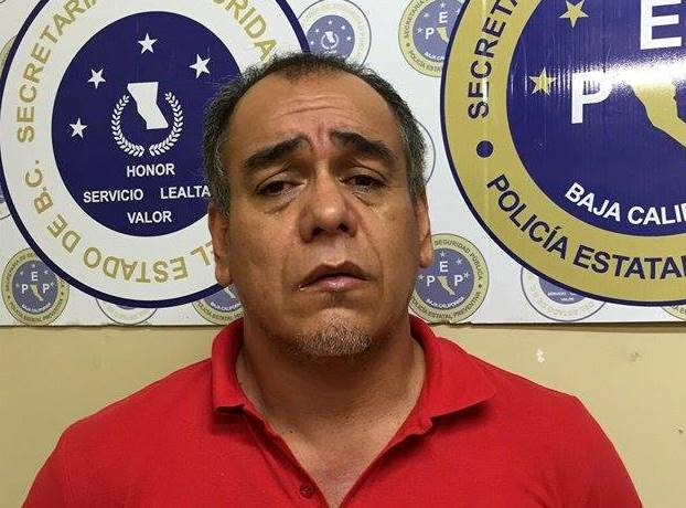 Jesús Manuel Rodelo Lozoya fue detenido en el fraccionamiento Playas de Tijuana.