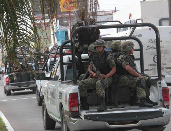 Preparan la permanencia total de elementos militares en la urbe petrolera.
