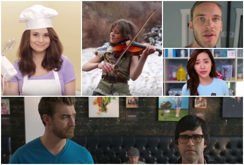 Rossanna Pansino, Michelle Phan y PewDiePie son algunos de los youtubers mejor pagados. 