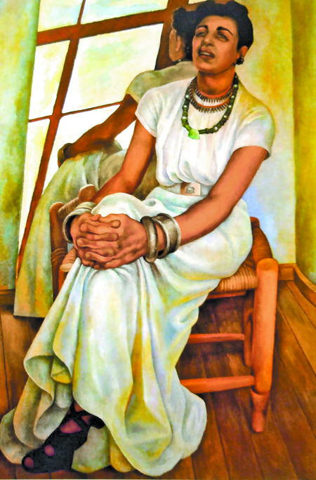 Guadalupe Marín, óleo de Diego Rivera (1938)